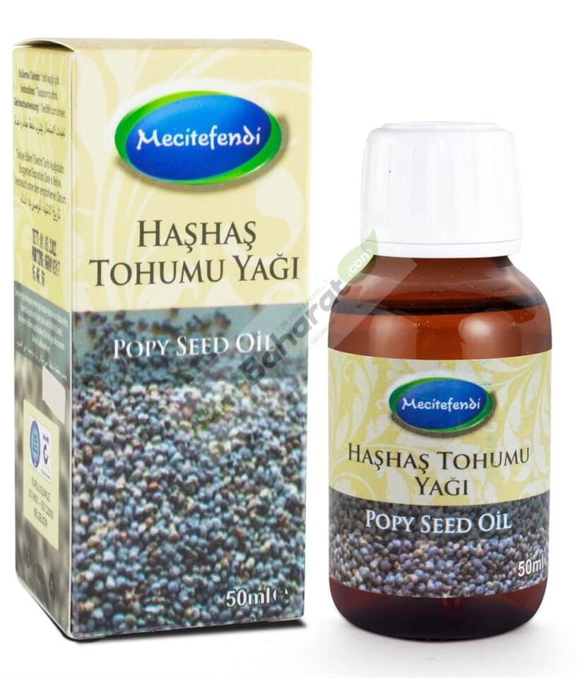 MECİTEFENDİ HAŞHAŞ YAĞI 50CC