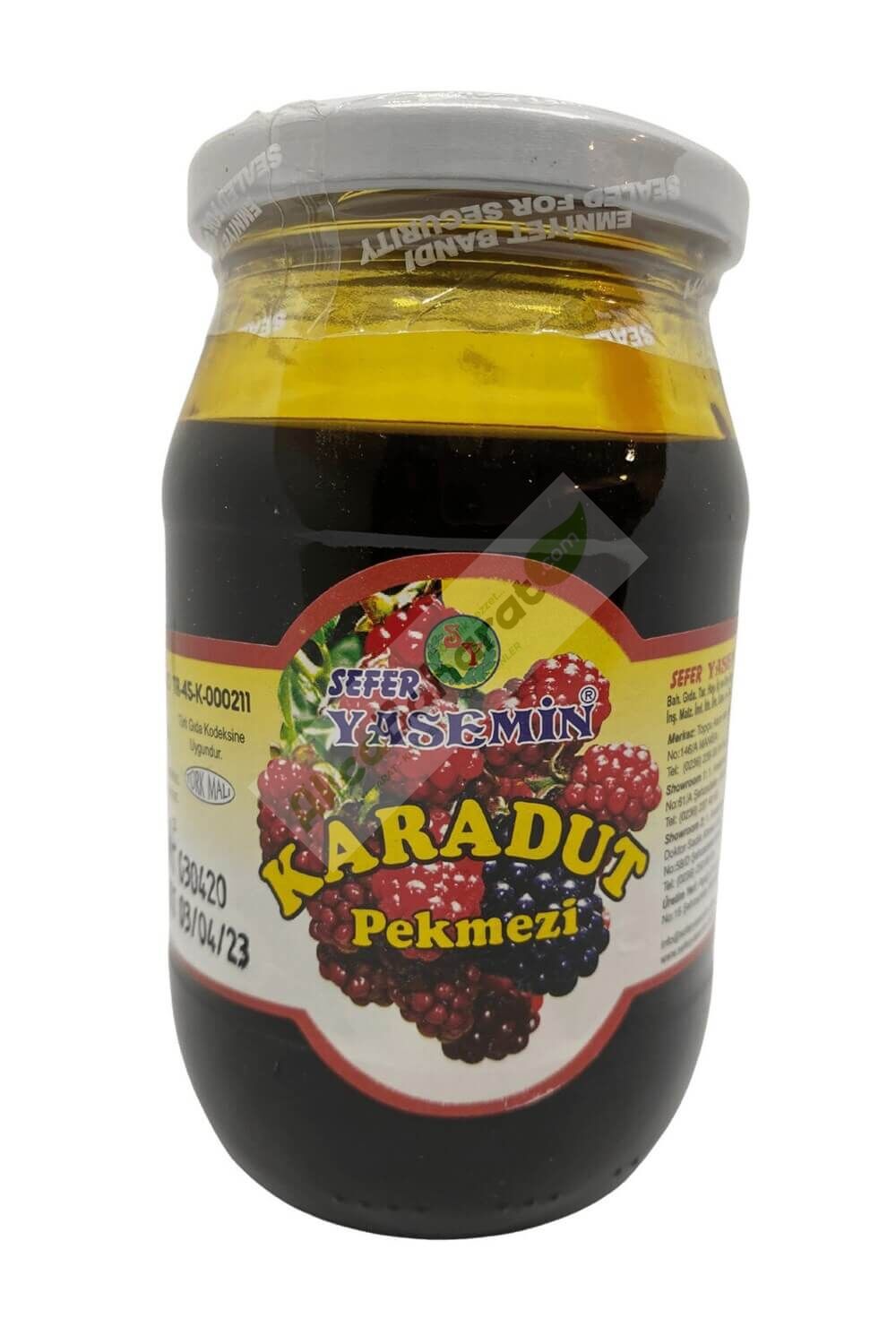 Sefer Yasemin Karadut Pekmezi 400 Gr.