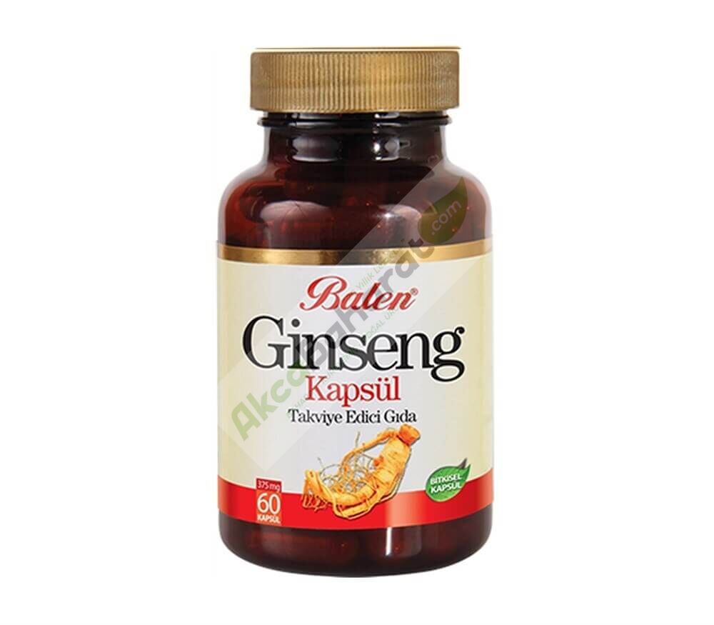 Balen Ginseng Kapsül 60 LI