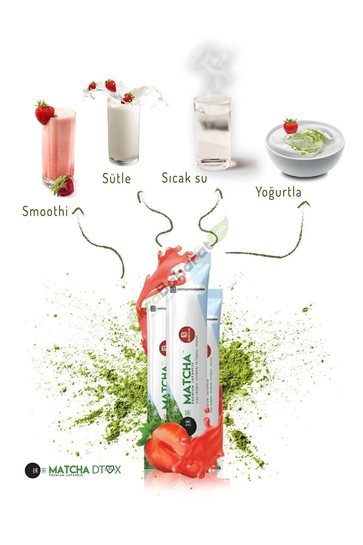 Matcha Maça Japon Çayı 20'li