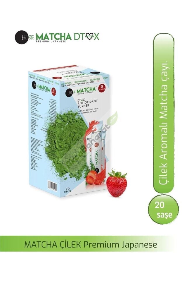 Matcha Maça Japon Çayı 20'li