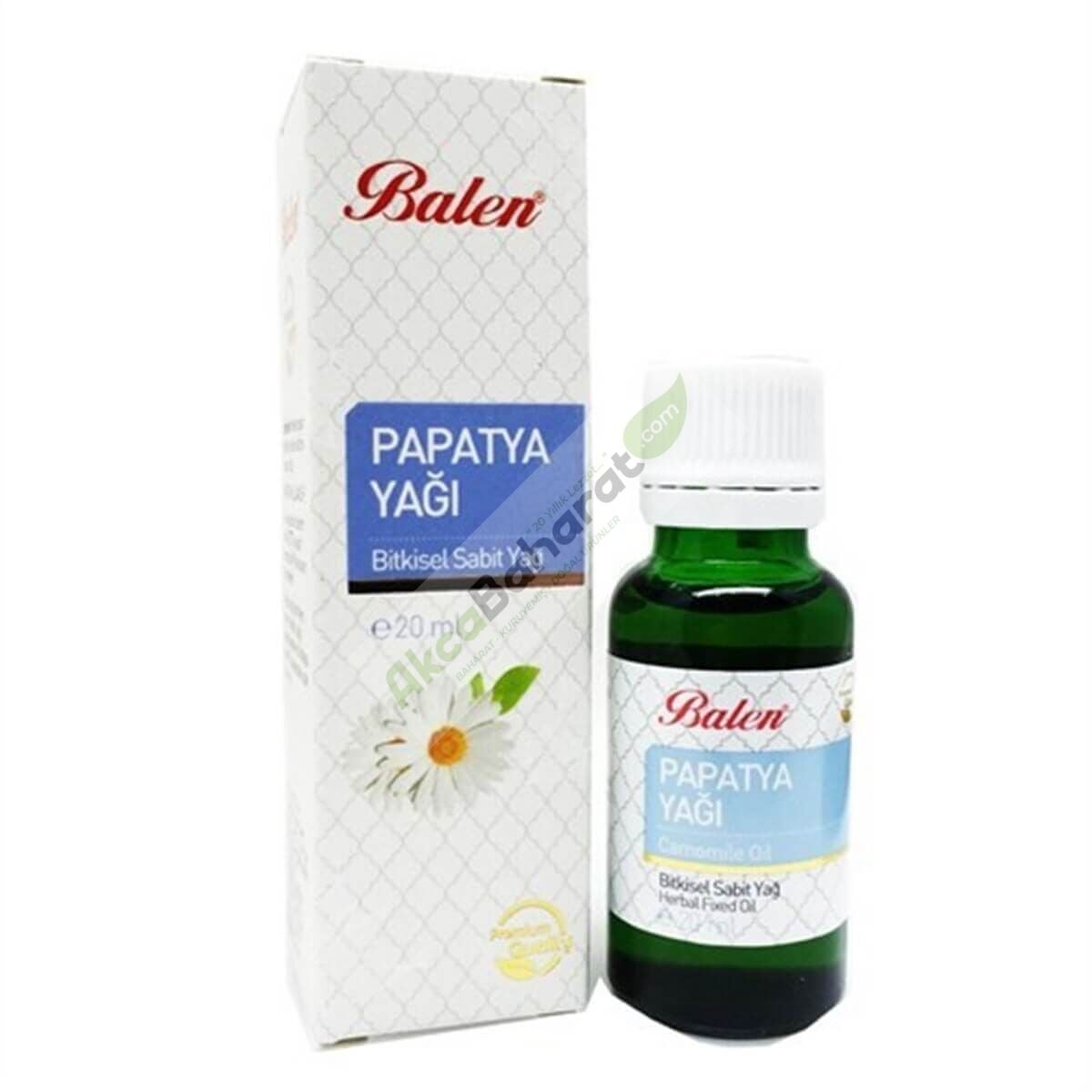 Balen Papatya Yağı 20 Ml