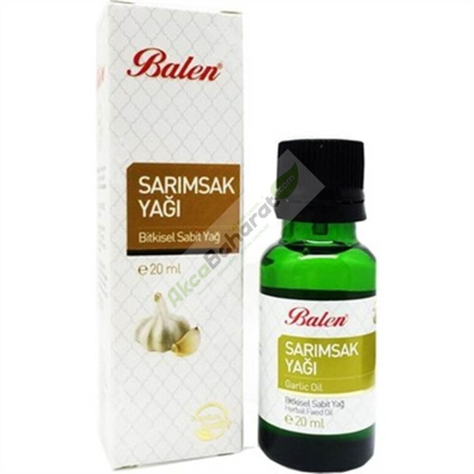 Balen Sarımsak Yağı 20 Ml