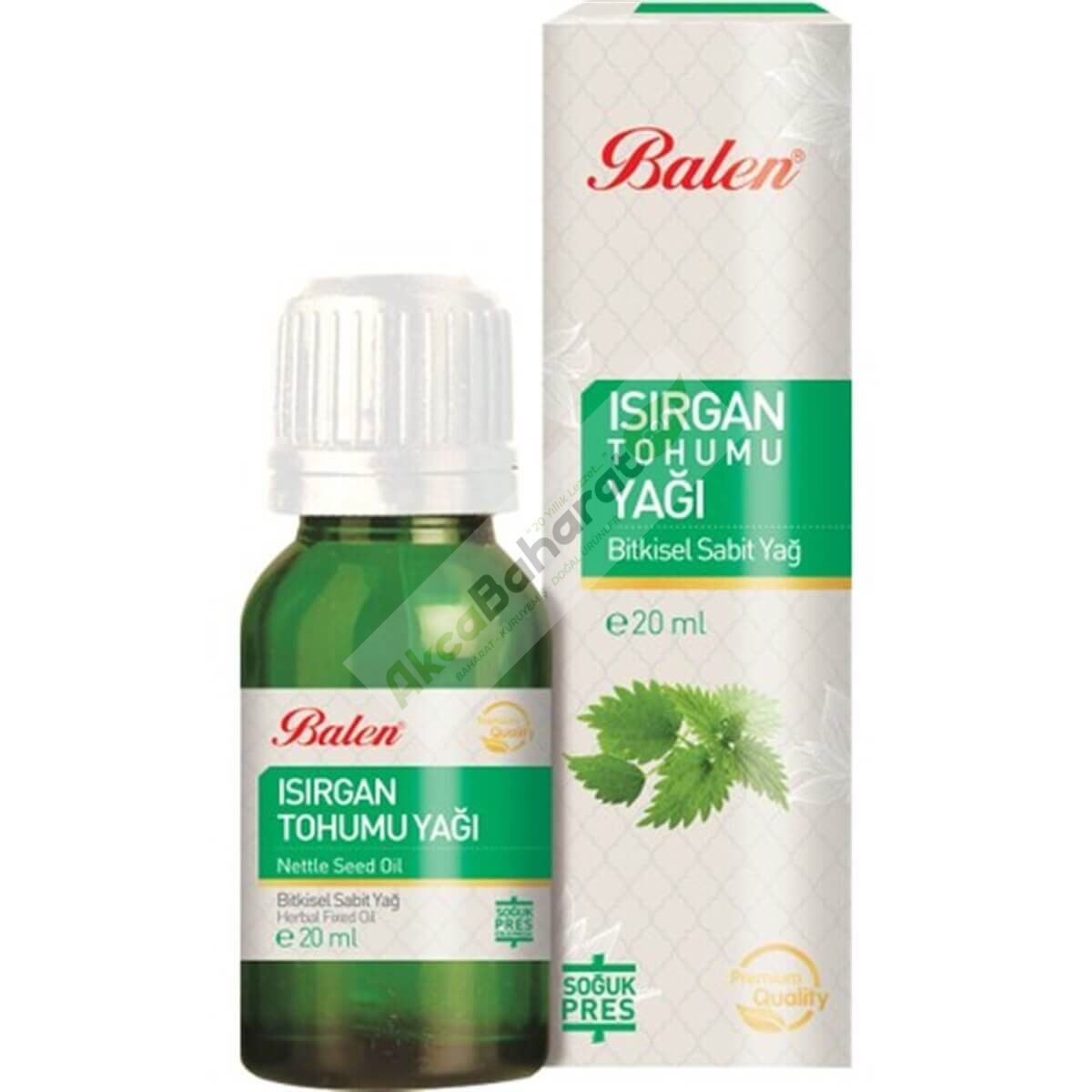 Balen Isırgan Tohumu Yağı 20 Ml