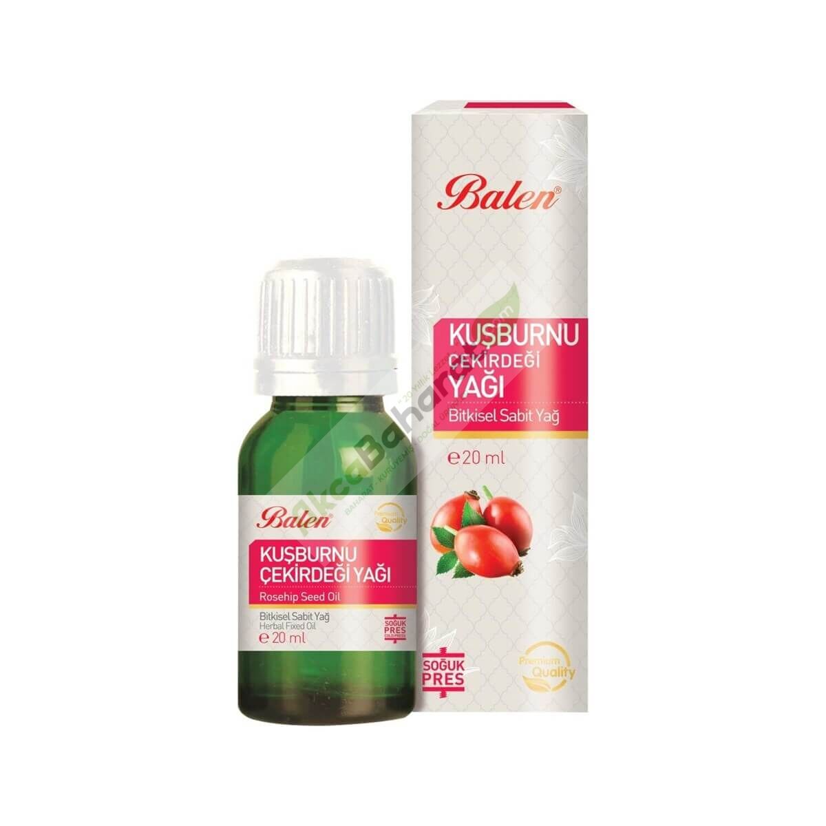 Balen Kuşburnu Çekirdeği Yağı 20 Ml