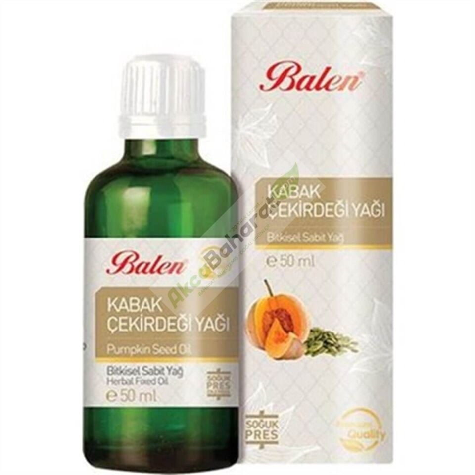Balen Kabak Çekirdeği Yağı 50 Ml