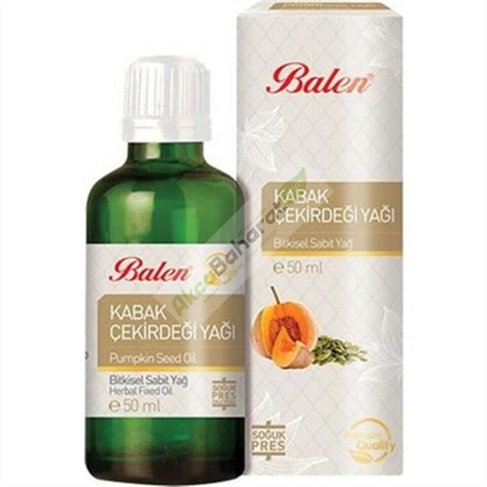 Balen Kabak Çekirdeği Yağı 50 Ml