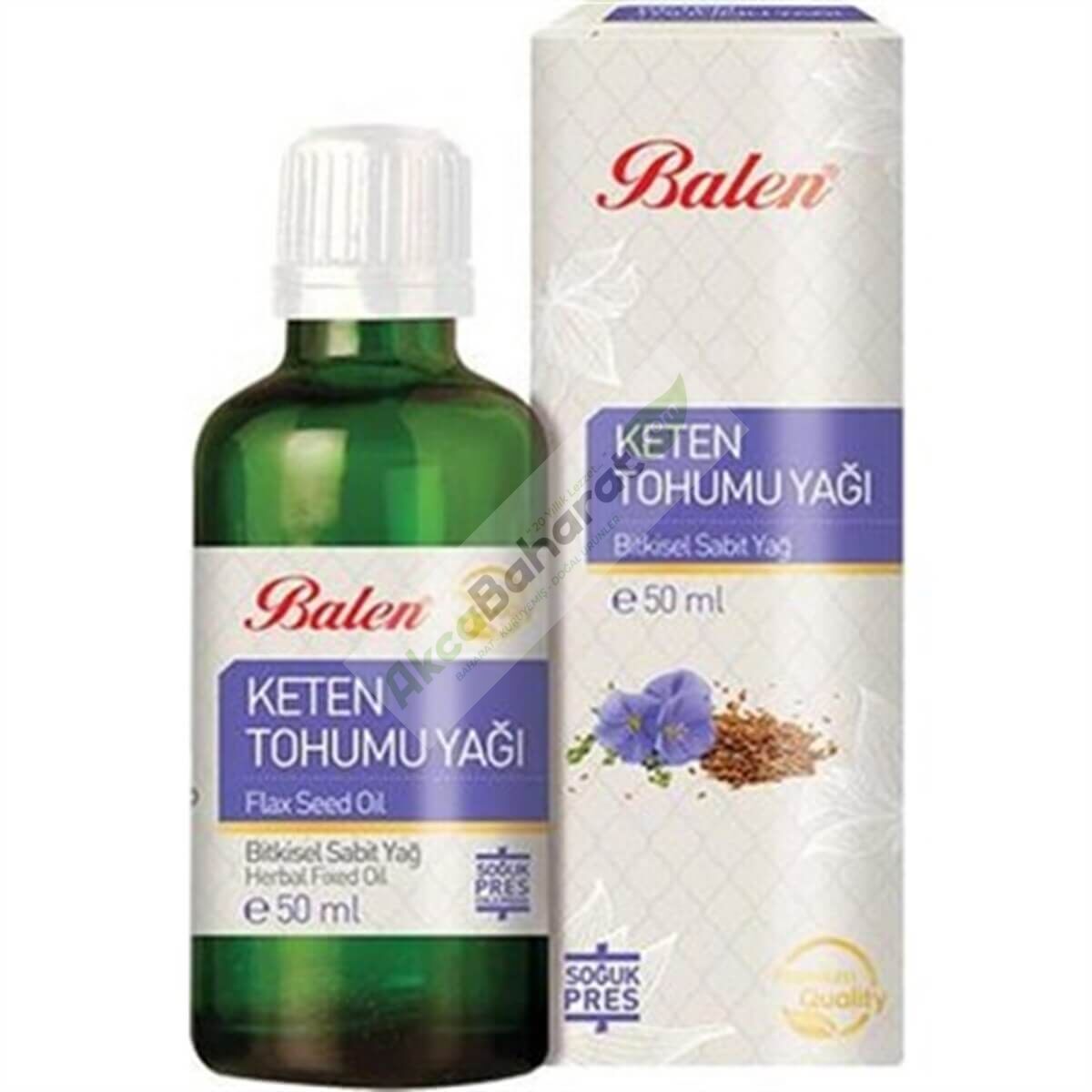 Balen Keten Tohumu Yağı 50 Ml