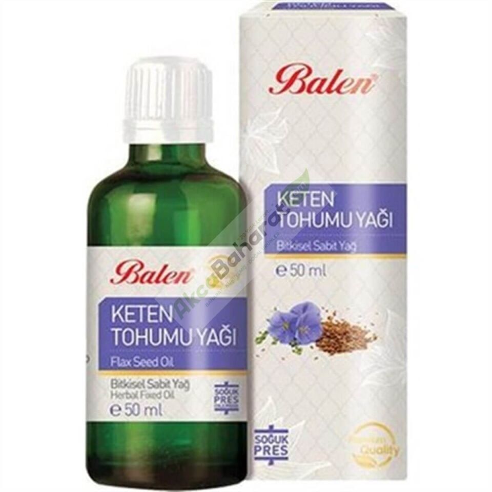 Balen Keten Tohumu Yağı 50 Ml