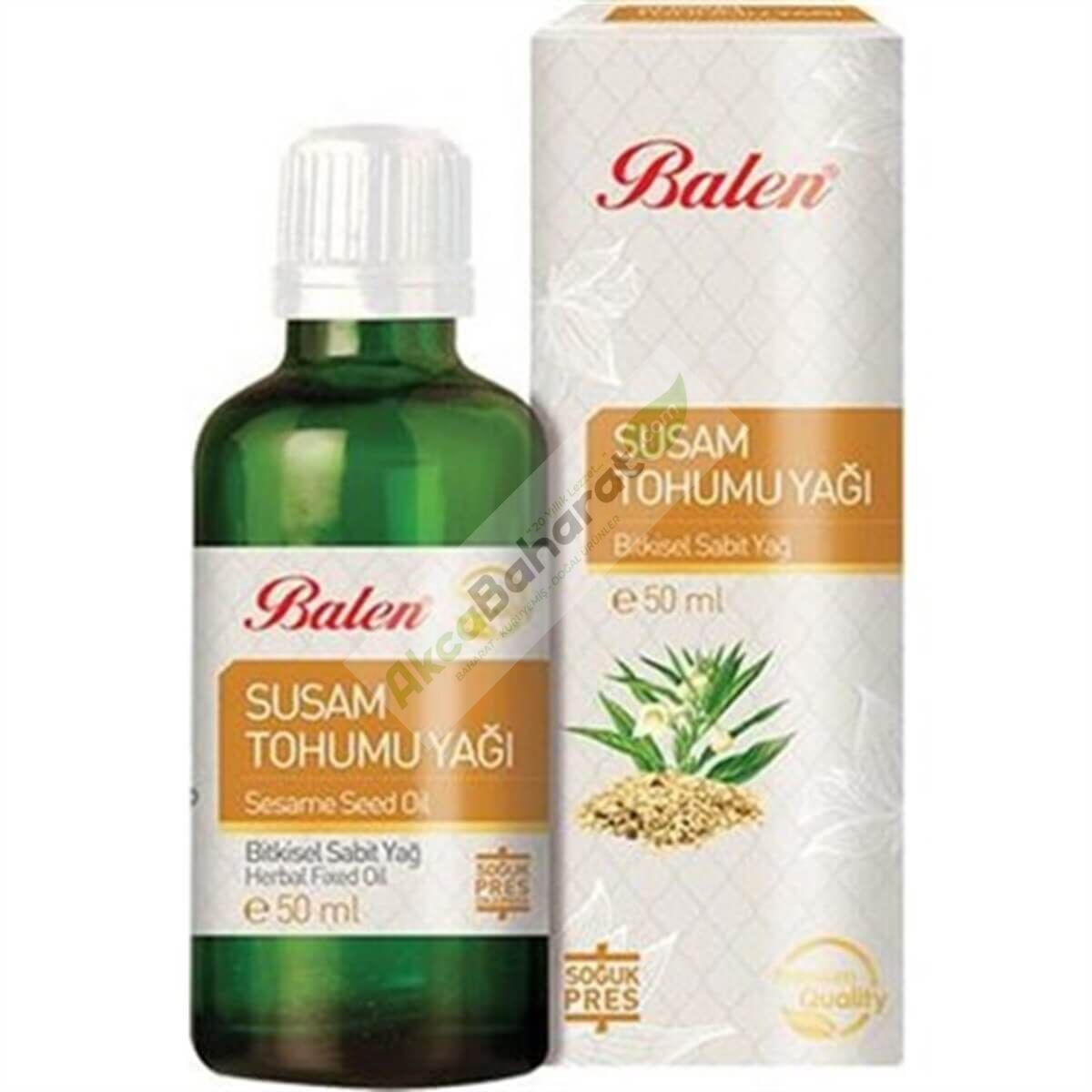 Balen Susam Tohumu Yağı 50 Ml
