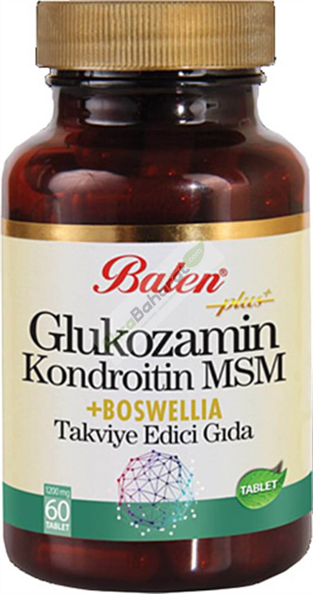 Balen Glukozamin Kondroitin Msm Boswelia 1200 Mg*60 Tablet