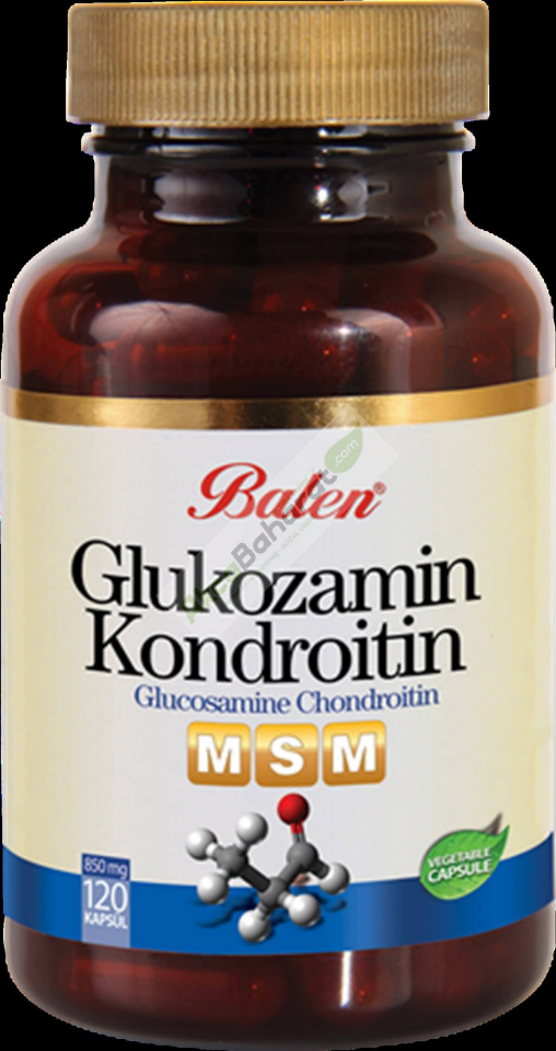 Balen Glukozamin & Kondroitin & MSM Kapsül Takviye Edici Gıda 60 Kapsül