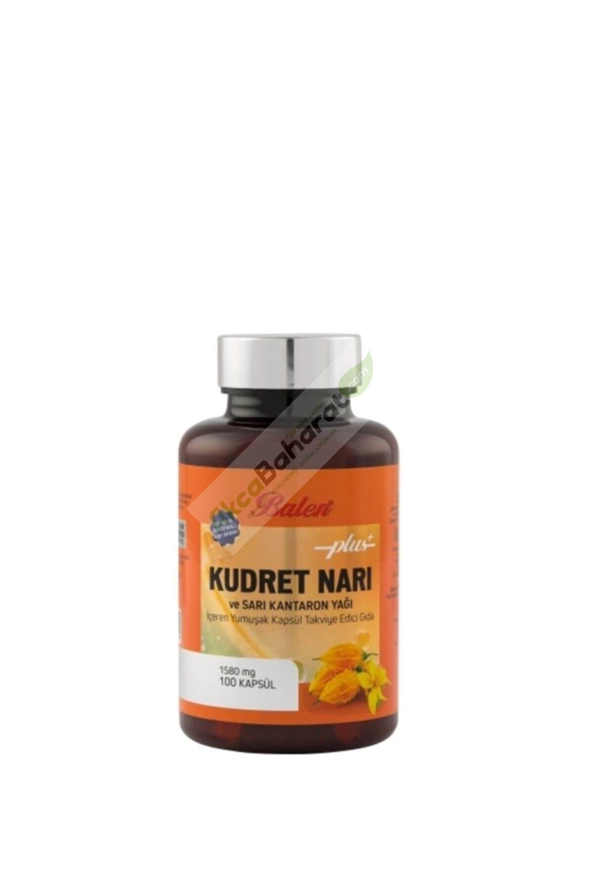 Balen Kudret Narı ve Sarı Kantaron Yağı İçeren Yumuşak Kapsül