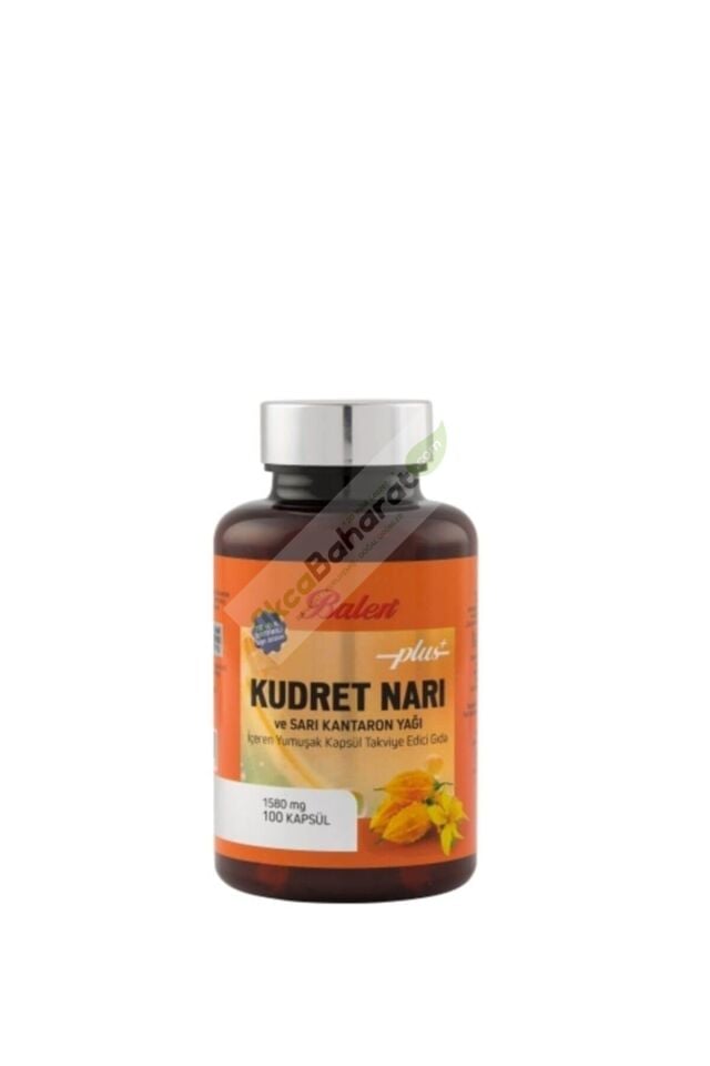 Balen Kudret Narı ve Sarı Kantaron Yağı İçeren Yumuşak Kapsül