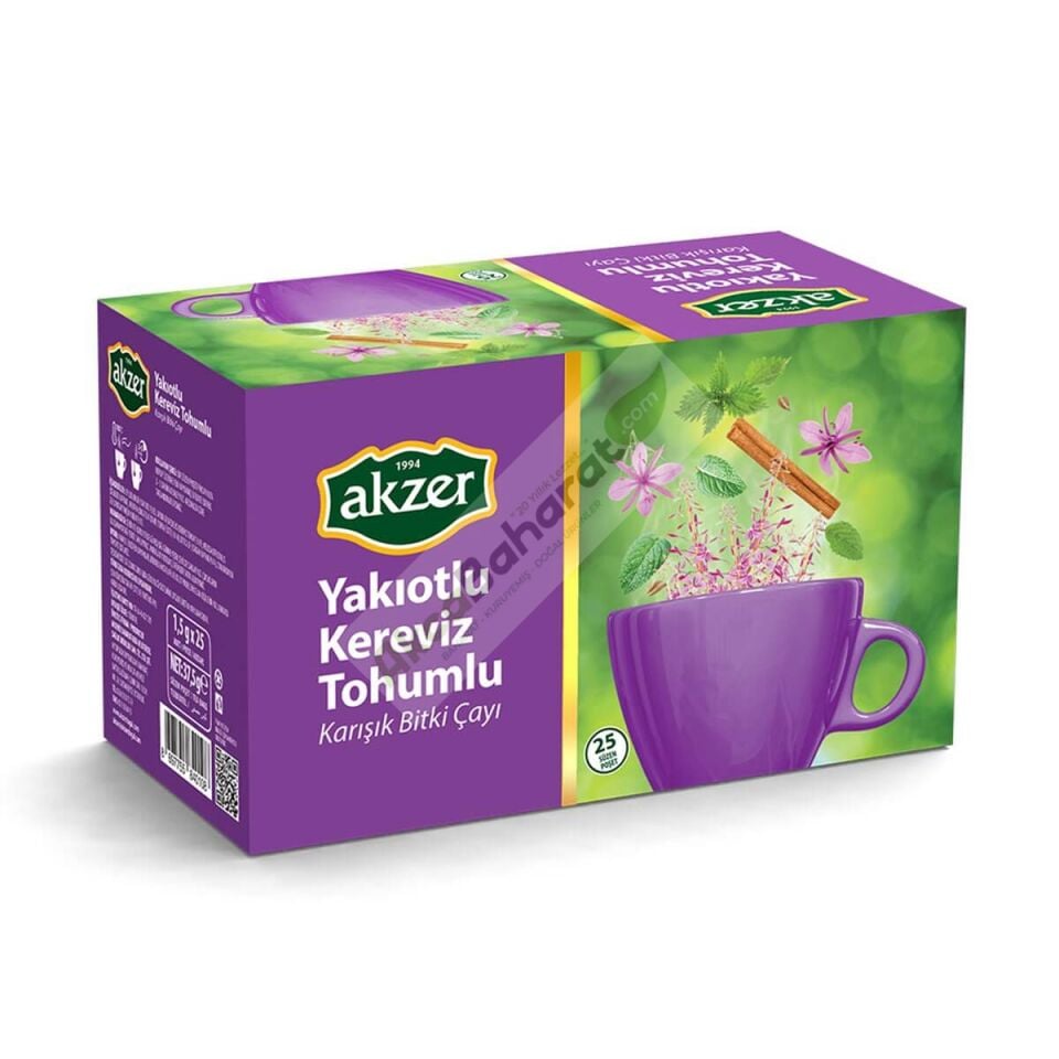Akzer Yakıotlu Kereviz Tohumlu Çay