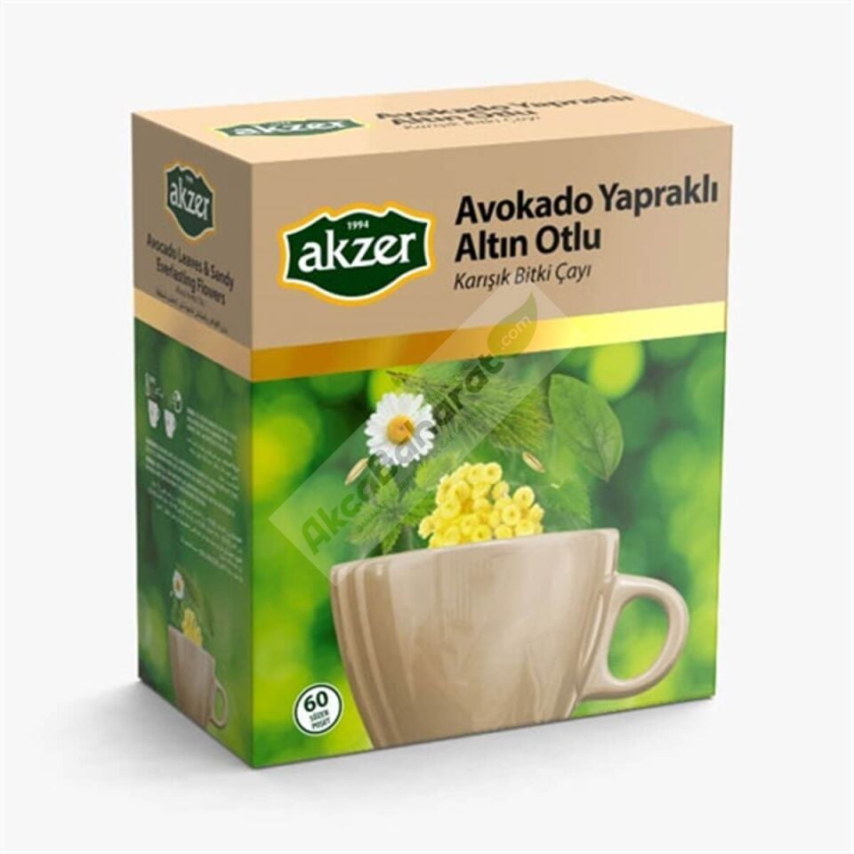 Akzer Avokadolu Altınotlu Çay 60'lı