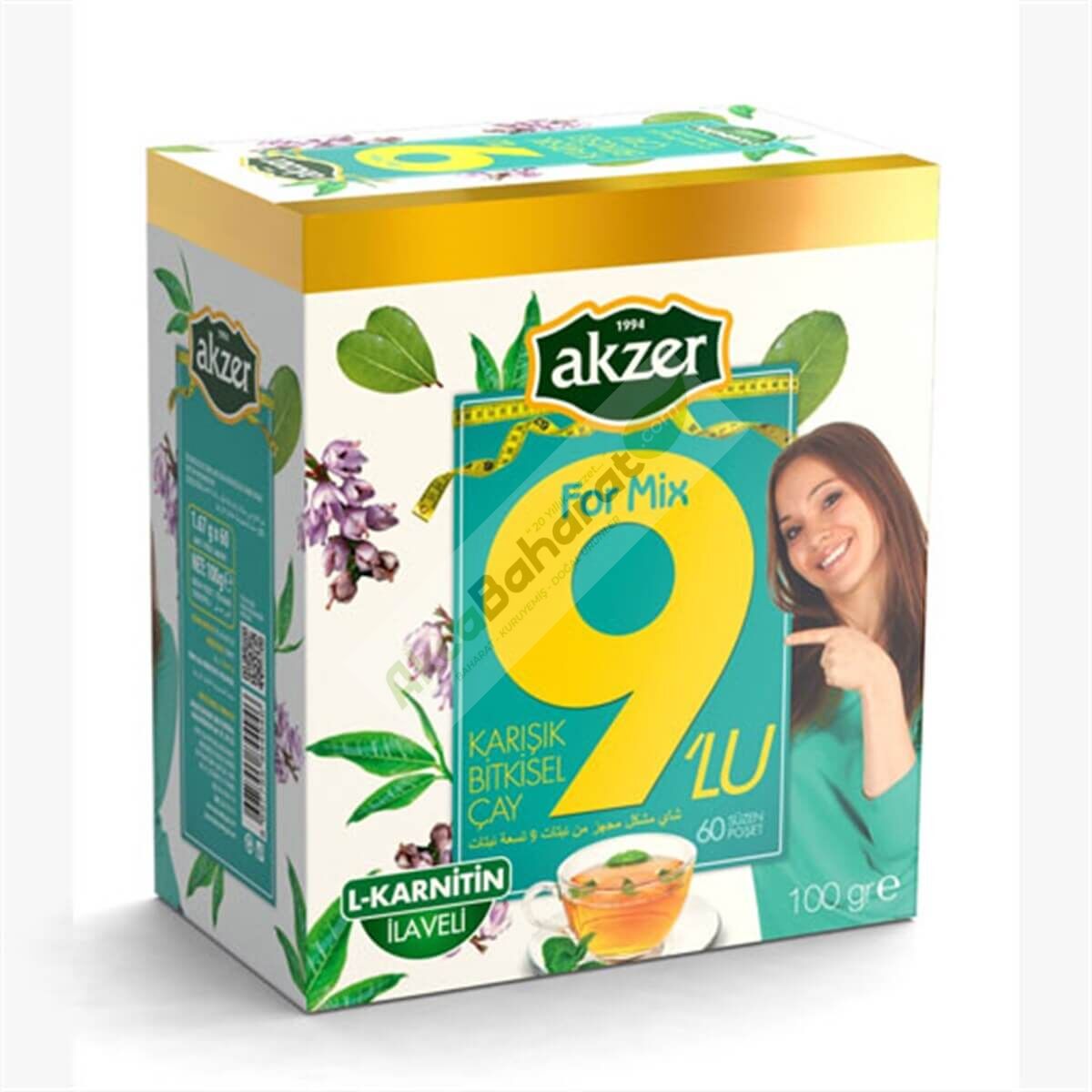 Akzer For-mix 9'lu Çay