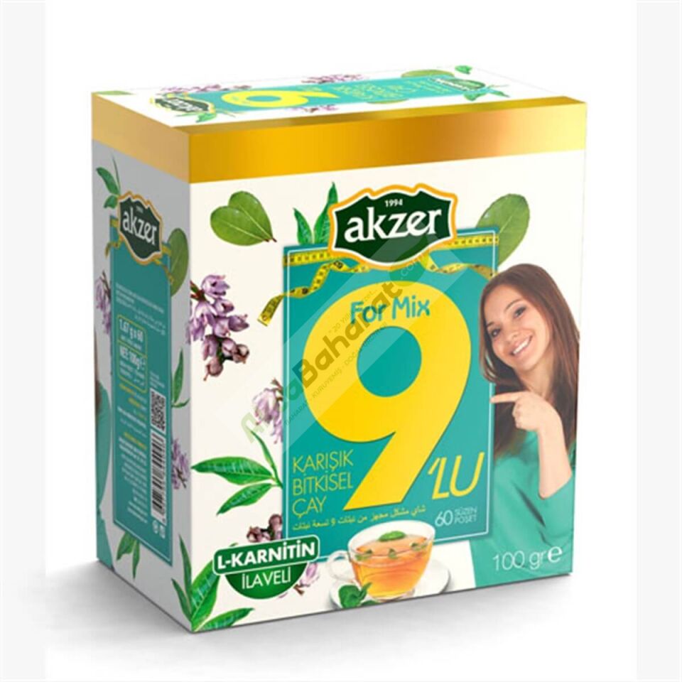 Akzer For-mix 9'lu Çay