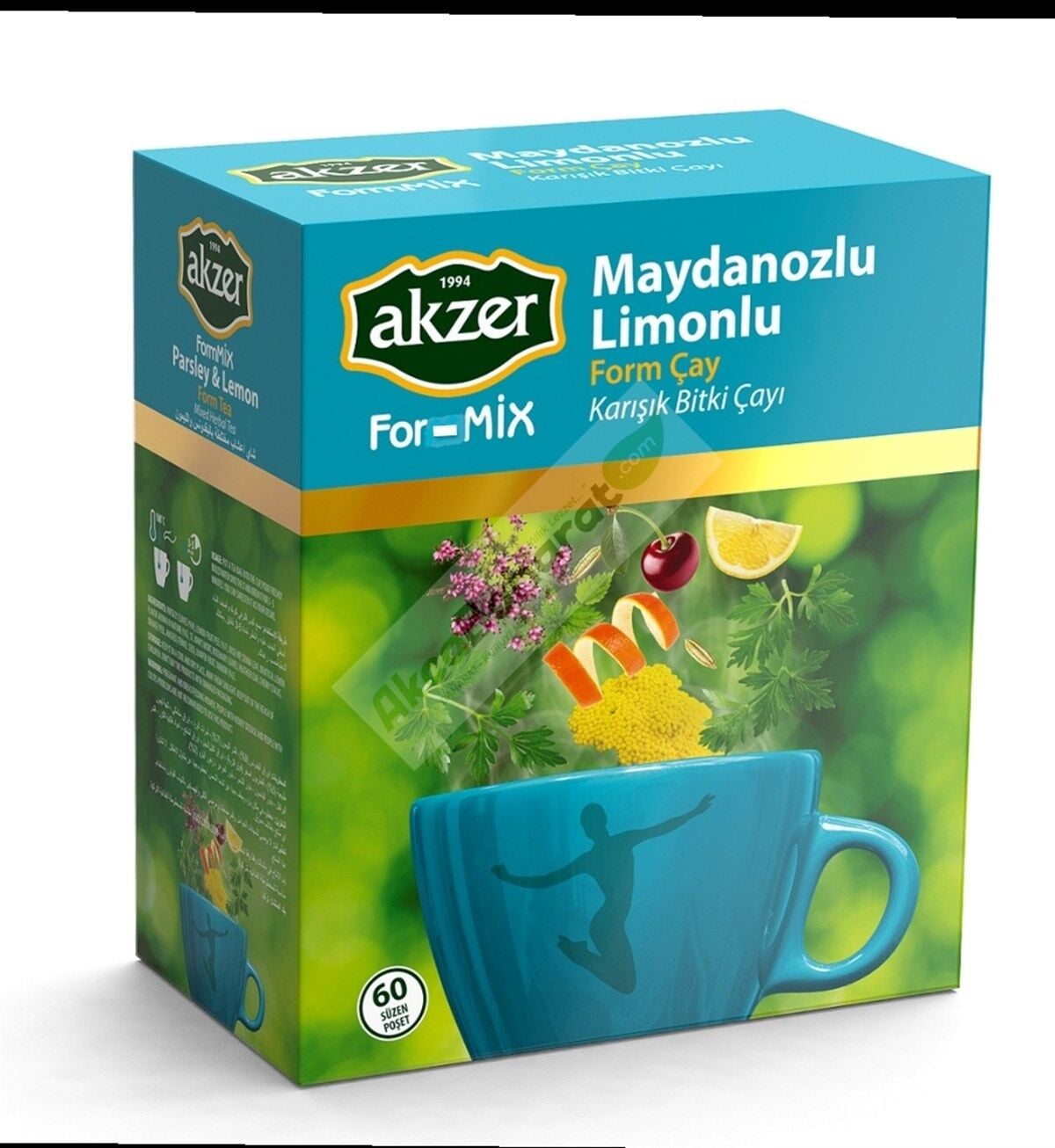 Akzer Maydanozlu & Limonlu Çay (90gr)
