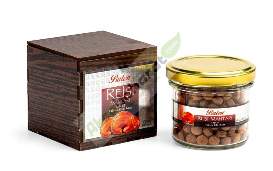 Balen Reishi Mantarı Tablet 300 mg 200 Tablet