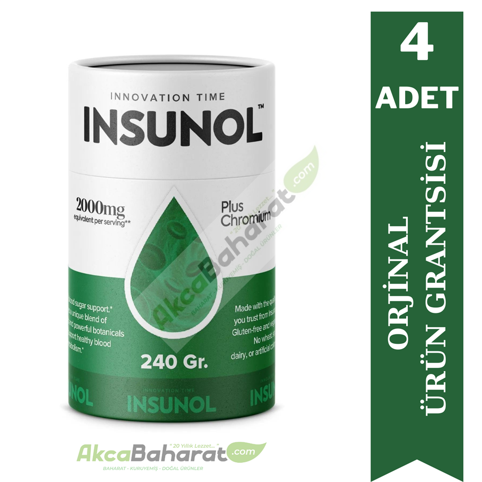 insunol Diyabetik Macun 240gr 4 ADET