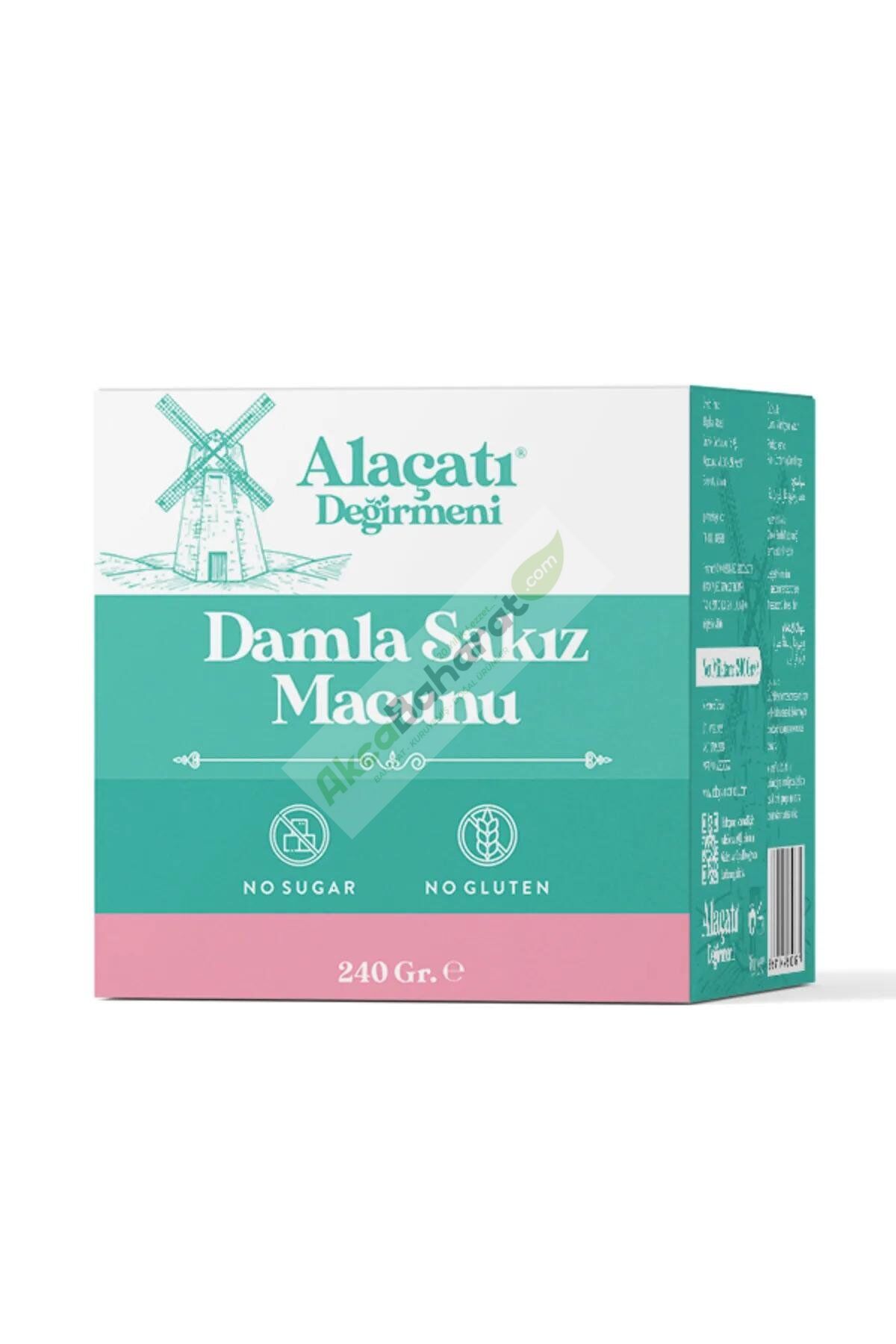 Alaçatı Değirmeni Damla Sakız Macunu 240 gr