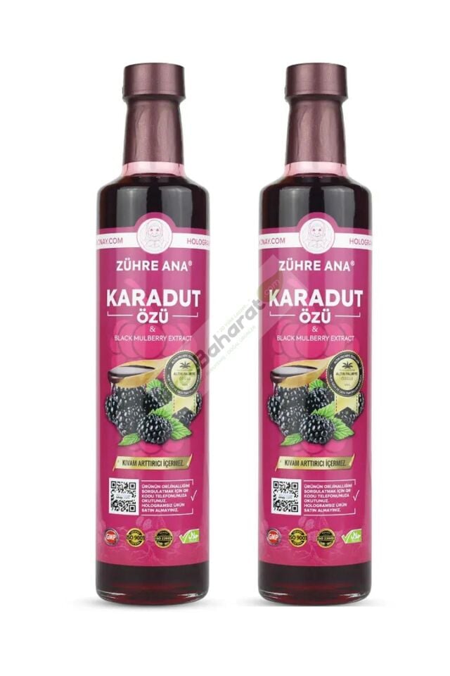 Zühre Ana Karadut Özü 670 Gr 2 adet