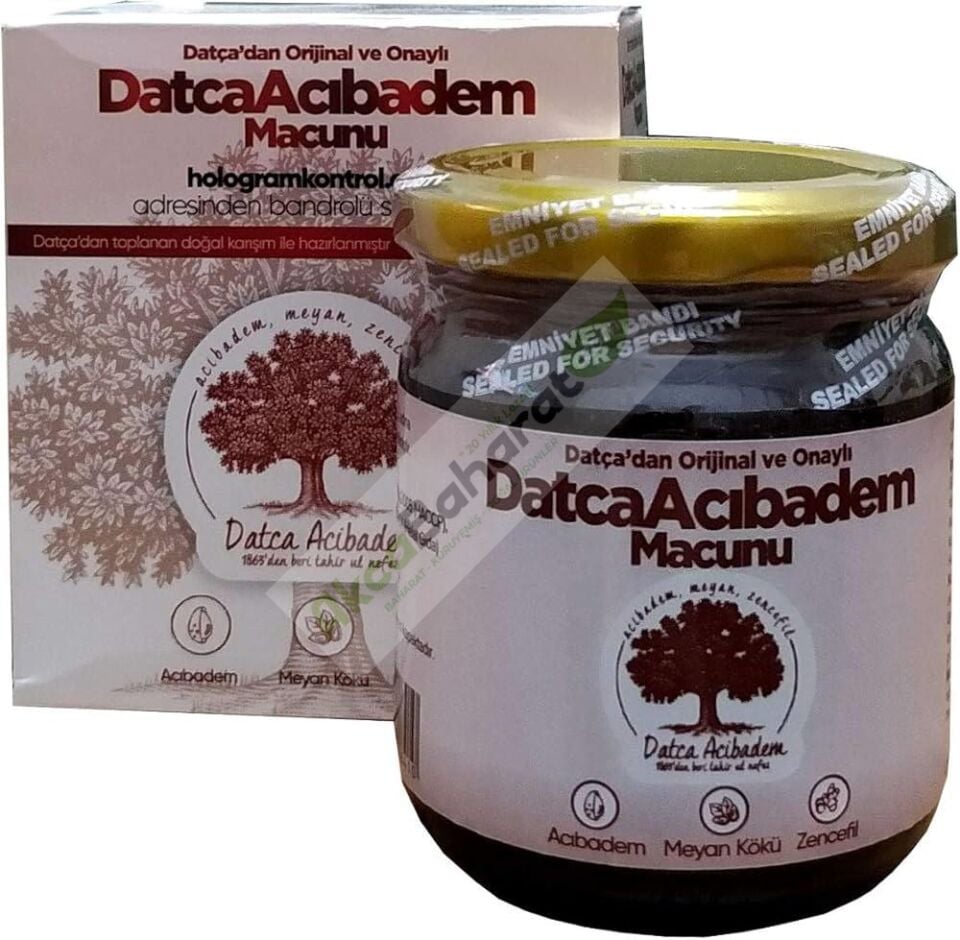 ALAÇATI DEĞİRMENİ ACI BADEM MACUNU